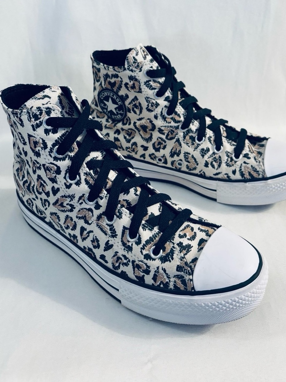 Converse Chuck Taylor All Star High Top Leopard Print Sneakers